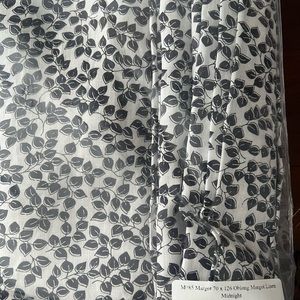 MATOUK fine linen Oblong tablecloth Midnight $400